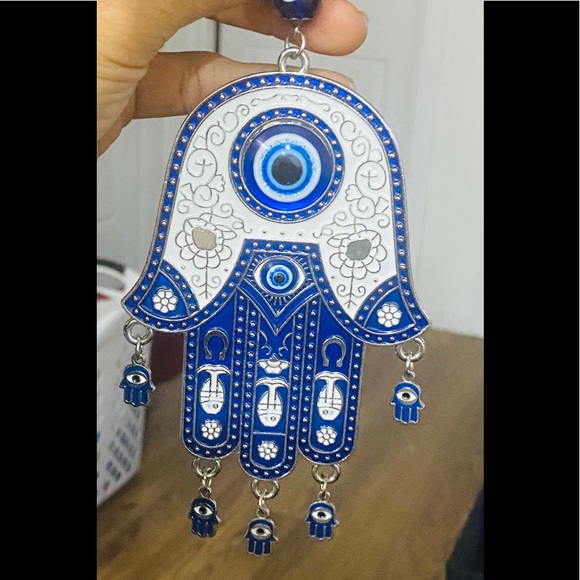 Hamsa evil eye hand wall decor - Picture 3 of 3